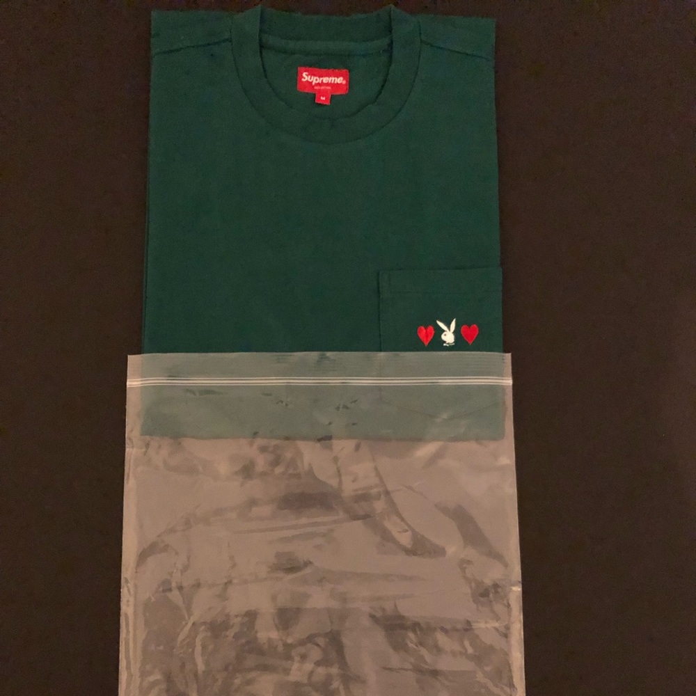 Supreme Night Green Playboy Tee